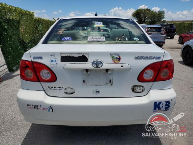 JTDBR32E060063844 2006 TOYOTA COROLLA photo no. 6