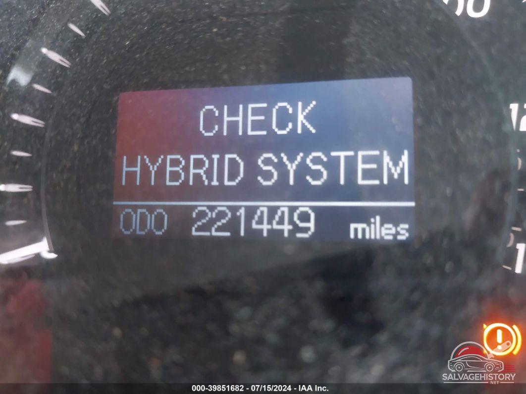 4T1BB46K88U036750 2008 TOYOTA CAMRY HYBRID photo no. 7