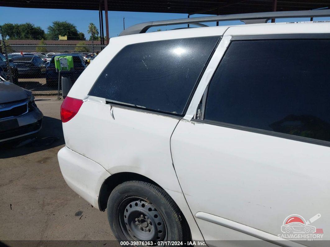 5TDZK23C28S156729 2008 TOYOTA SIENNA photo no. 6