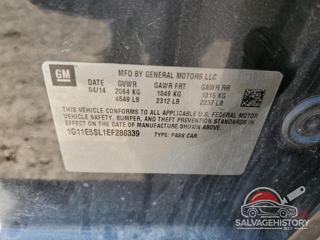 1G11E5SL1EF280339 2014 CHEVROLET MALIBU photo no. 12