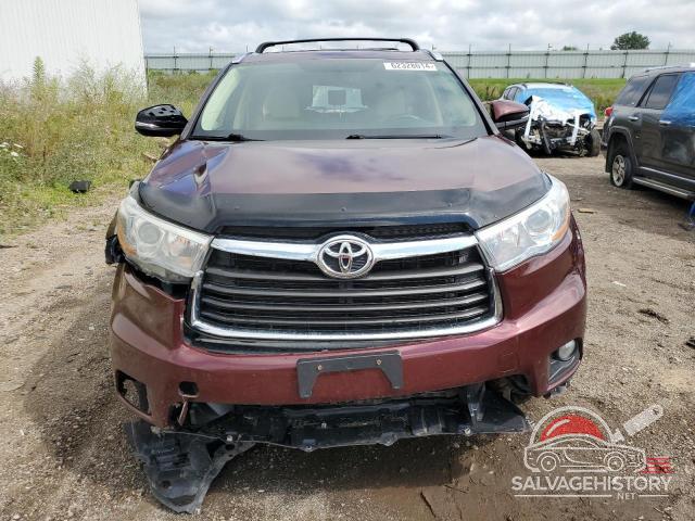 5TDDKRFH8GS251479 2016 TOYOTA HIGHLANDER photo no. 5
