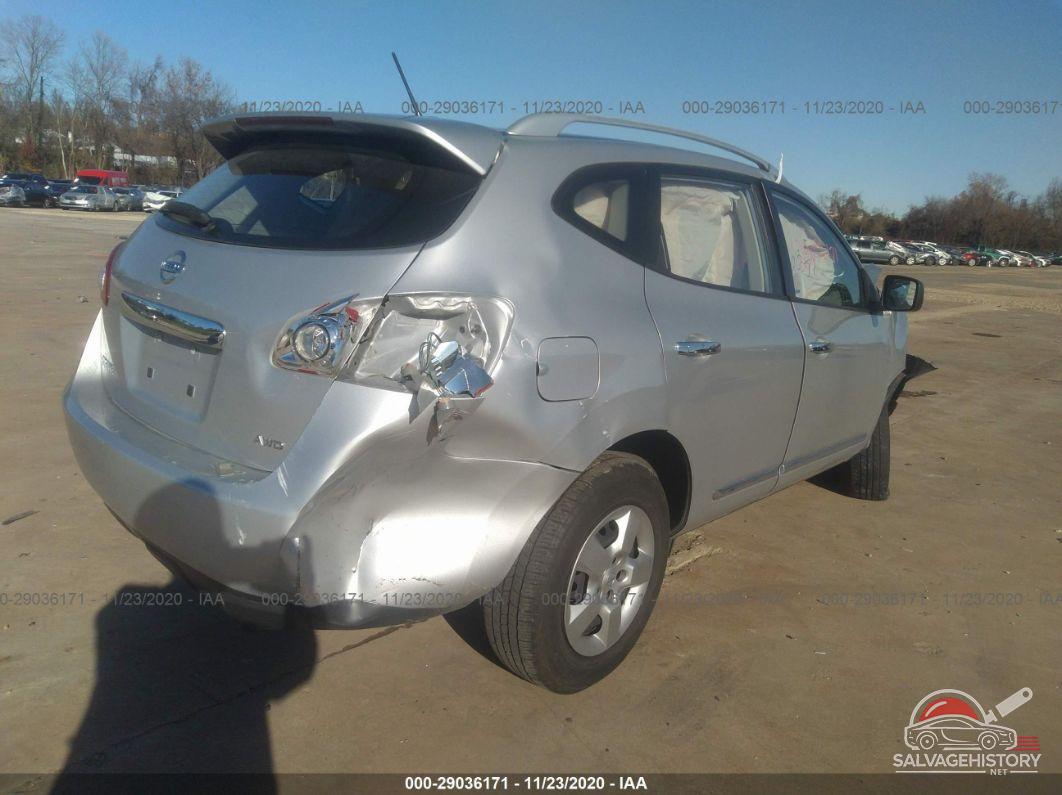 JN8AS5MVXEW715927 2014 NISSAN ROGUE SELECT photo no. 4