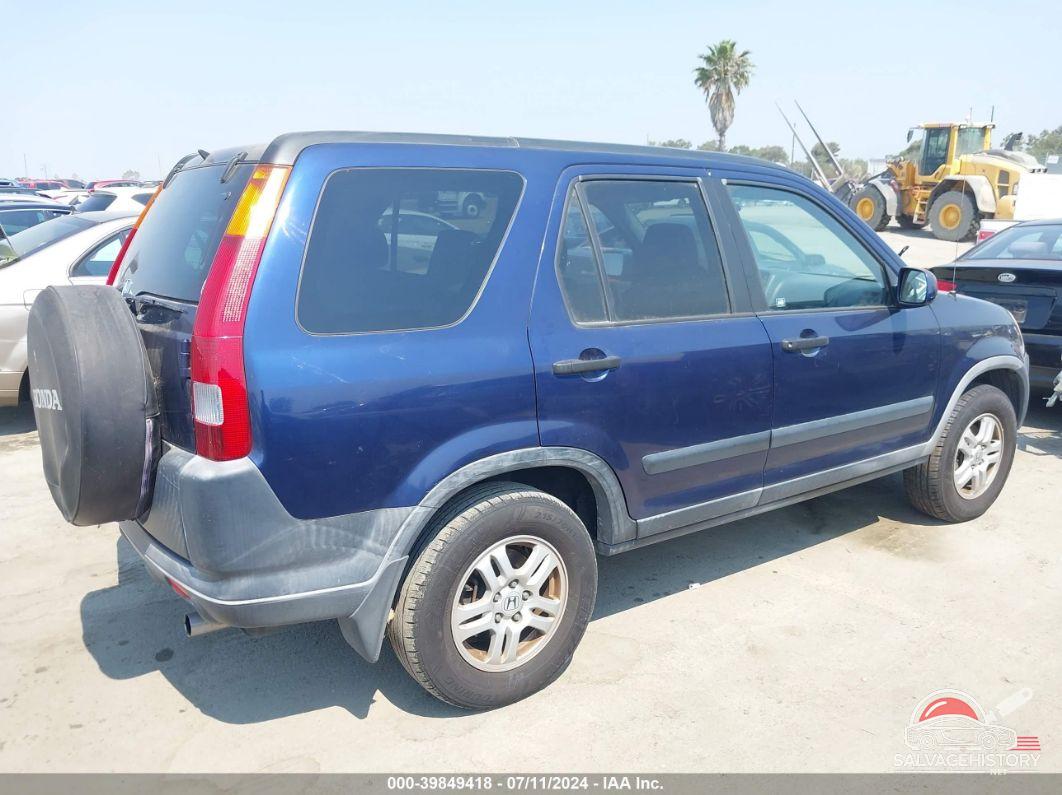 JHLRD78844C055797 2004 HONDA CR-V photo no. 4