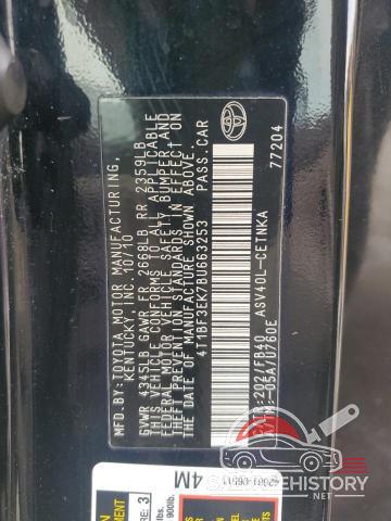 4T1BF3EK7BU663253 2011 TOYOTA CAMRY photo no. 12