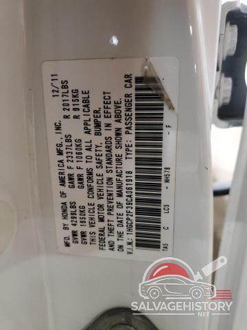 1HGCP2F39CA061918 2012 HONDA ACCORD photo no. 12