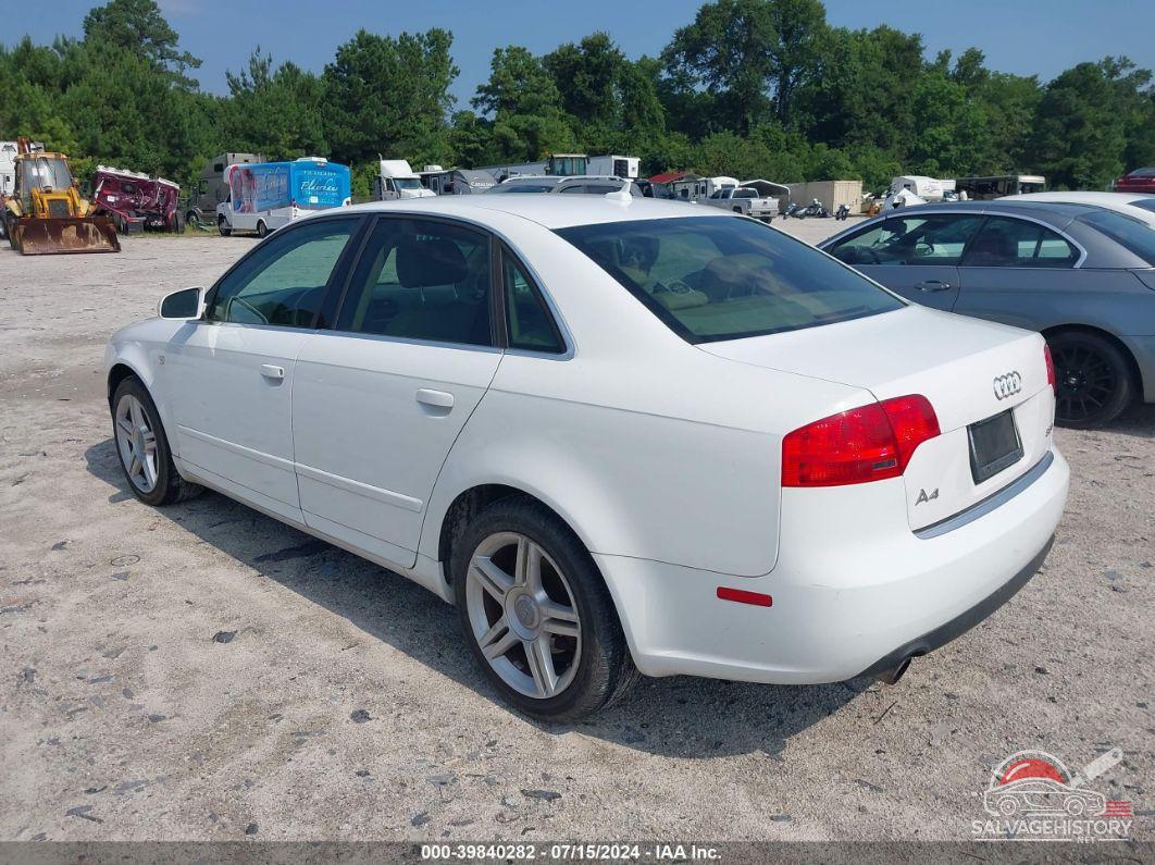 WAUAF78EX7A106002 2007 AUDI A4 photo no. 3