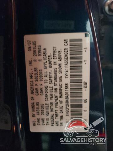 1HGCP26848A011866 2008 HONDA ACCORD photo no. 12