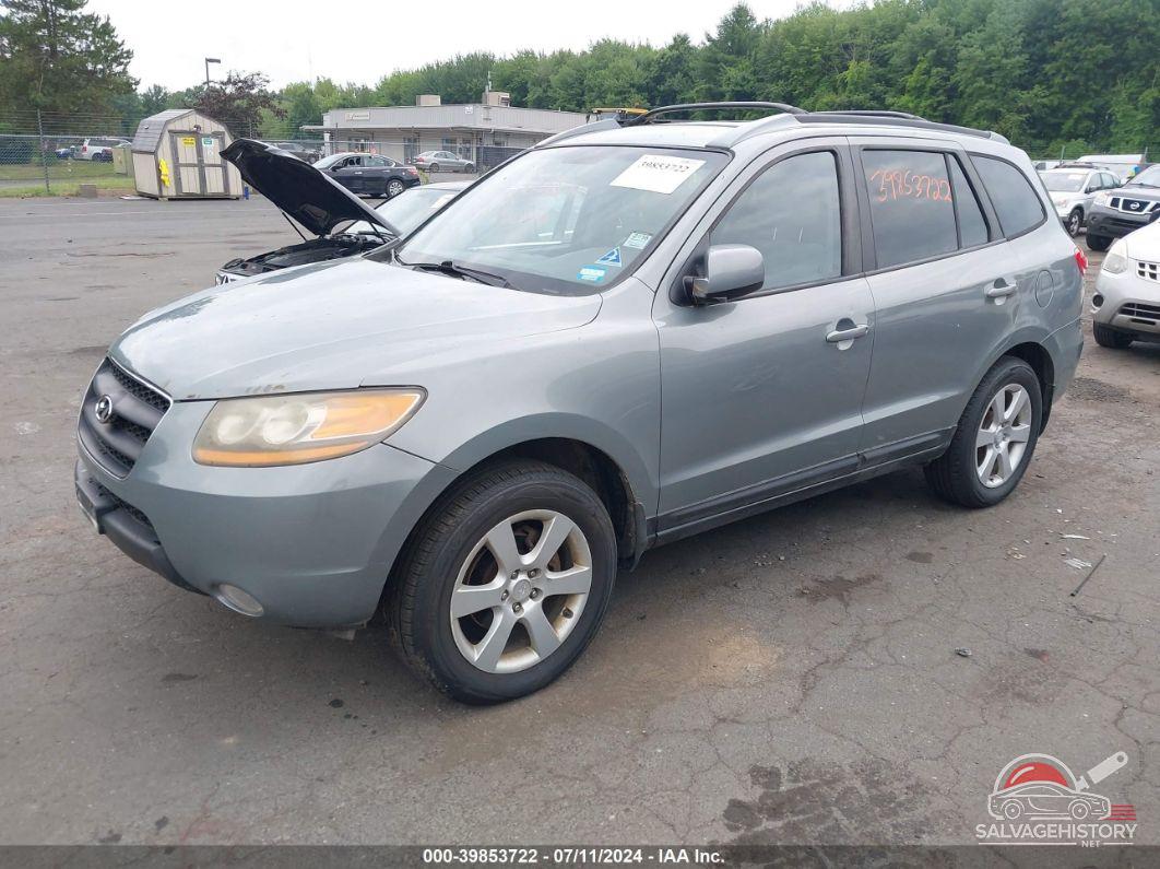 5NMSH73E89H272519 2009 HYUNDAI SANTA FE photo no. 2