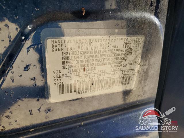 3N1AB7AP1JY313247 2018 NISSAN SENTRA photo no. 12