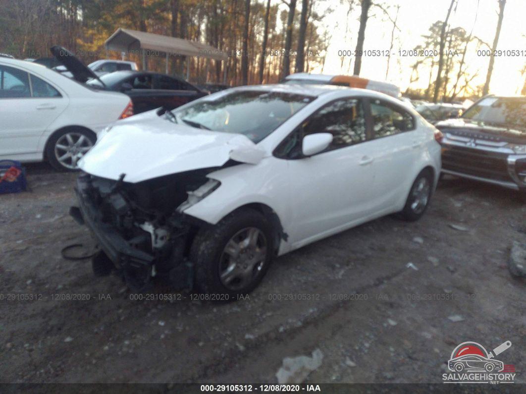KNAFK4A68G5443389 2016 KIA FORTE photo no. 2