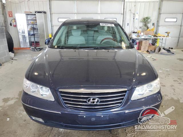 KMHFC46F67A149050 2007 HYUNDAI AZERA photo no. 5