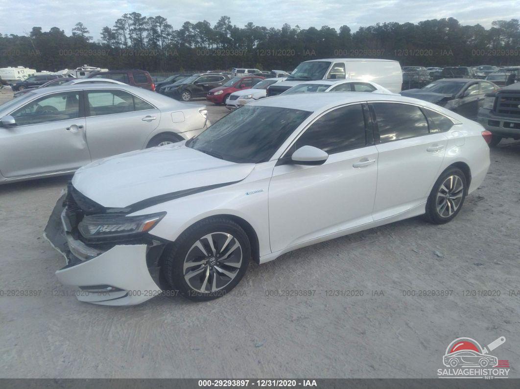 1HGCV3F16KA012328 2019 HONDA ACCORD HYBRID photo no. 2