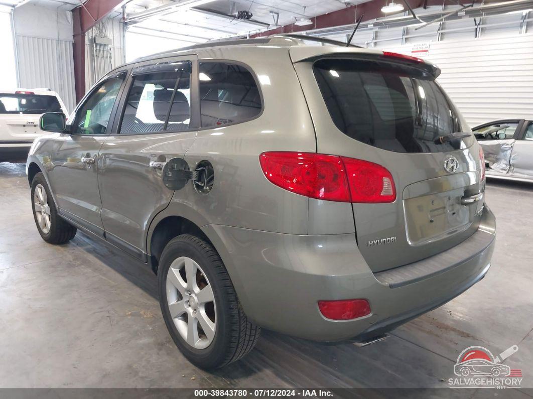 5NMSH13E77H072662 2007 HYUNDAI SANTA FE photo no. 3
