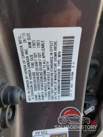 2HKRM3H78FH525639 2015 HONDA CRV photo no. 13