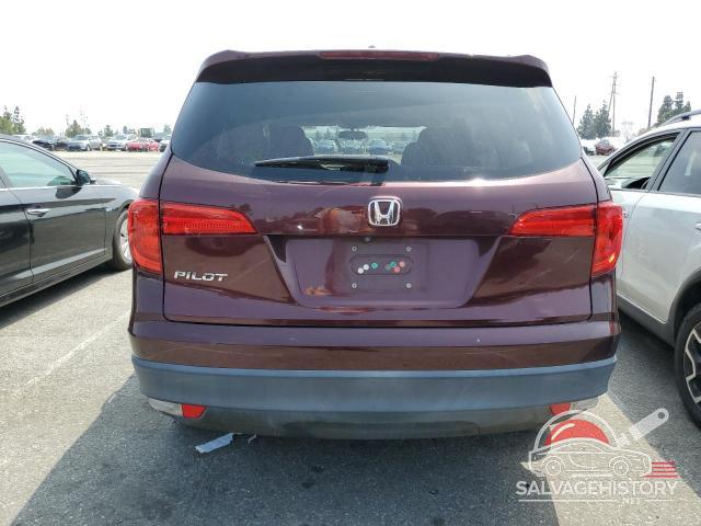 5FNYF5H35GB010189 2016 HONDA PILOT photo no. 6