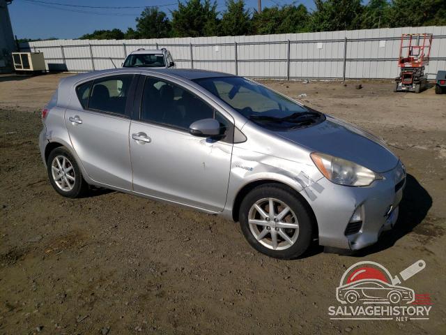 JTDKDTB34C1525440 2012 TOYOTA PRIUS photo no. 4
