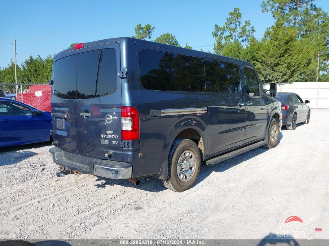 5BZAF0AA0EN160626 2014 NISSAN NV PASSENGER NV3500 HD photo no. 4