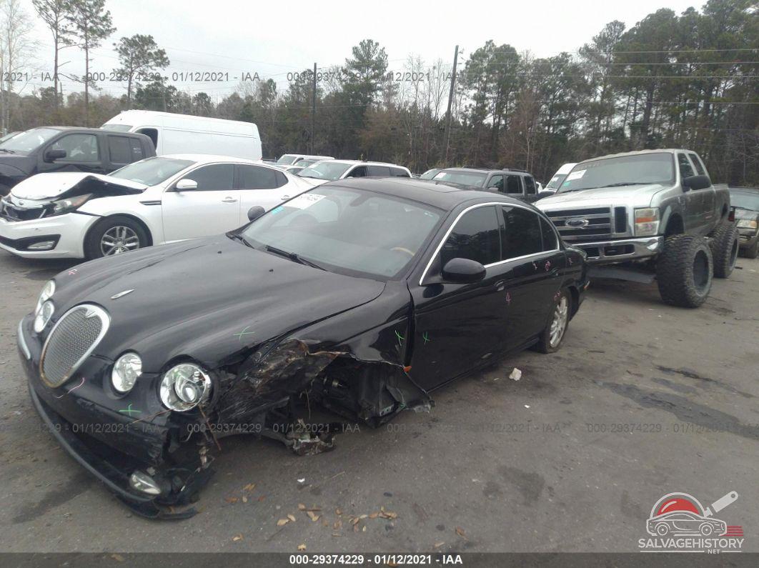 SAJEA01U14HN08281 2004 JAGUAR S-TYPE photo no. 2