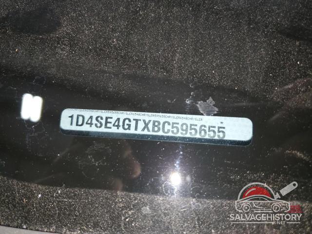 1D4SE4GTXBC595655 2011 DODGE DURANGO photo no. 13