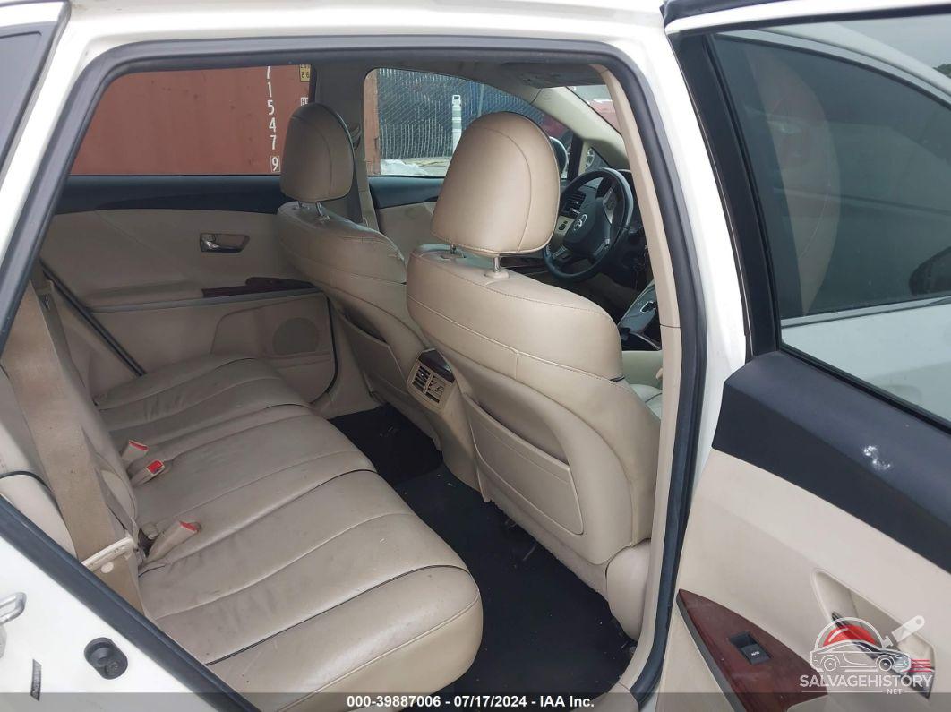 4T3ZA3BB7BU045956 2011 TOYOTA VENZA photo no. 8