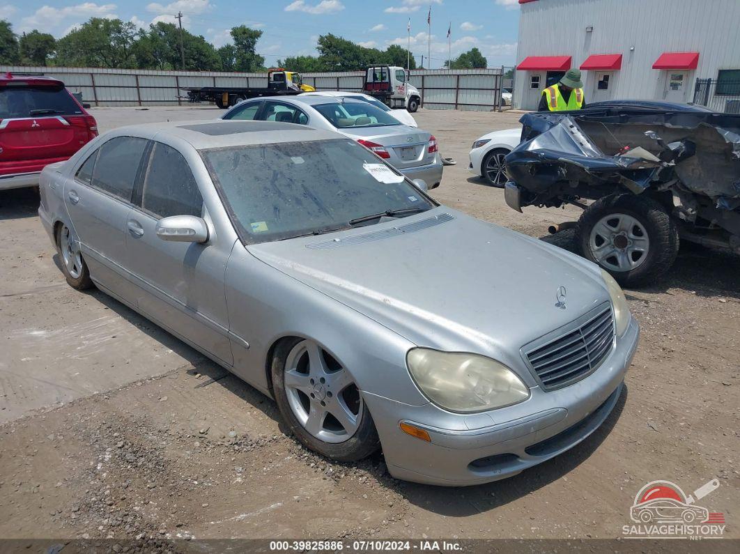 WDBNG75J14A426919 2004 MERCEDES-BENZ S 500 photo no. 1