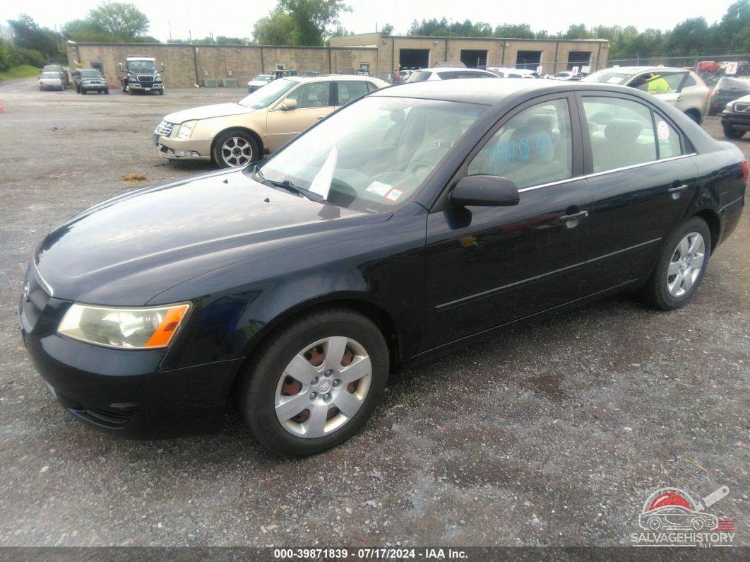5NPET46C88H297863 2008 HYUNDAI SONATA photo no. 2