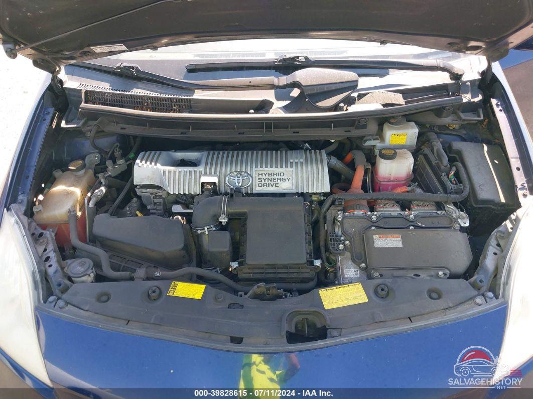 JTDKN3DU3E1767061 2014 TOYOTA PRIUS photo no. 10