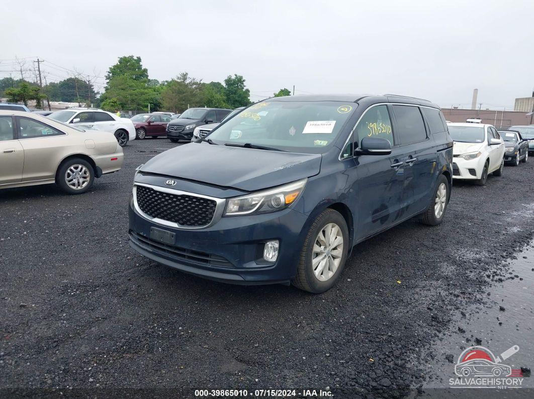 KNDMC5C16F6048750 2015 KIA SEDONA photo no. 2