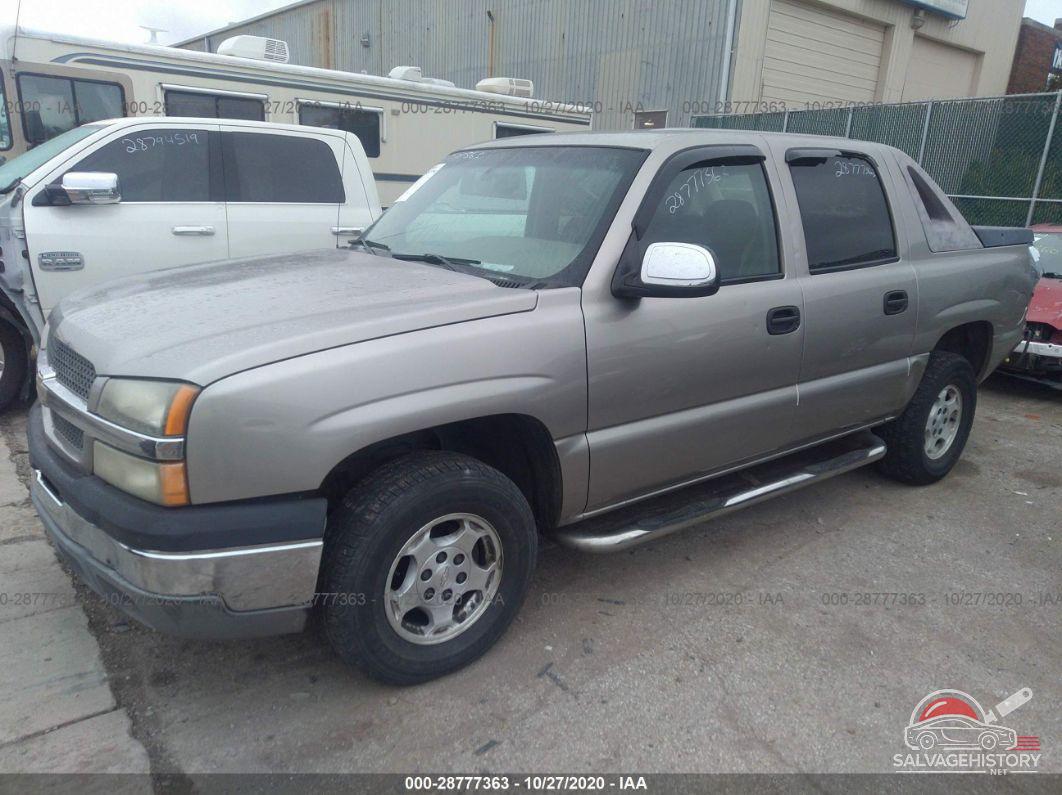 3GNEC13T23G240487 2003 CHEVROLET AVALANCHE photo no. 2