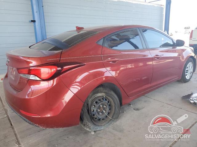 5NPDH4AE6GH766548 2016 HYUNDAI ELANTRA photo no. 3
