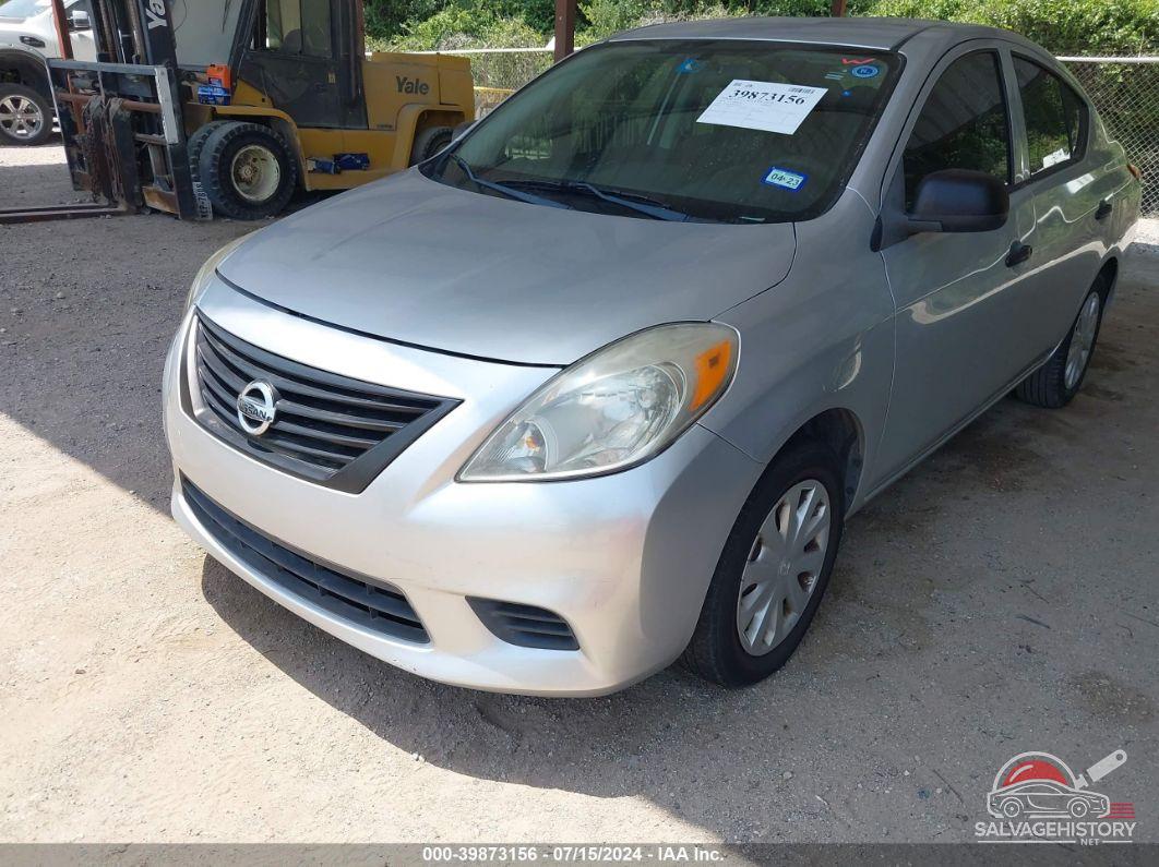 3N1CN7AP6EL869959 2014 NISSAN VERSA photo no. 2