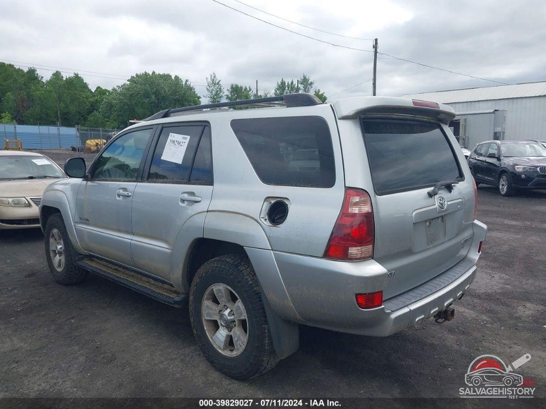 JTEBU14R248025903 2004 TOYOTA 4RUNNER photo no. 3