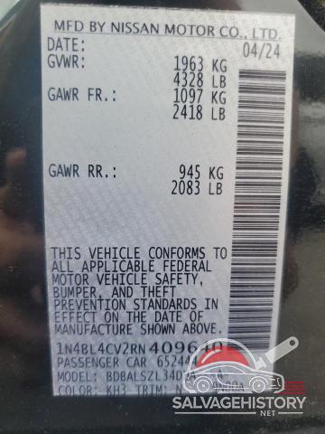 1N4BL4CV2RN409640 2024 NISSAN ALTIMA photo no. 12