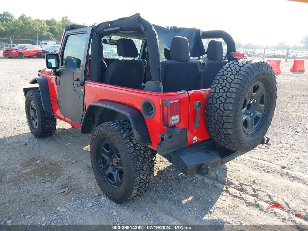 1C4AJWAG8GL258985 2016 JEEP WRANGLER photo no. 3