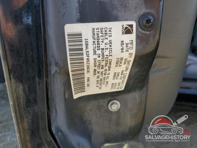 1G8AL52F05Z106181 2005 SATURN ION photo no. 12