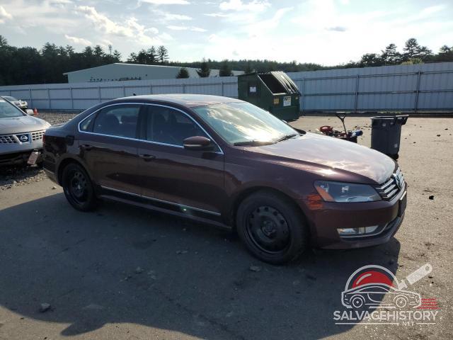1VWCN7A38DC031899 2013 VOLKSWAGEN PASSAT photo no. 4