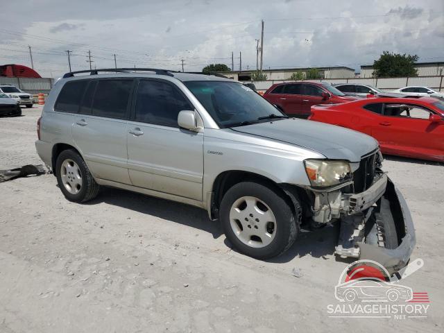 JTEDP21A740025057 2004 TOYOTA HIGHLANDER photo no. 4