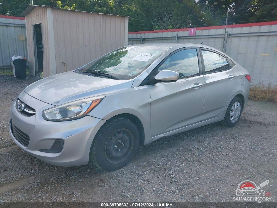 KMHCT4AE7FU842403 2015 HYUNDAI ACCENT photo no. 2