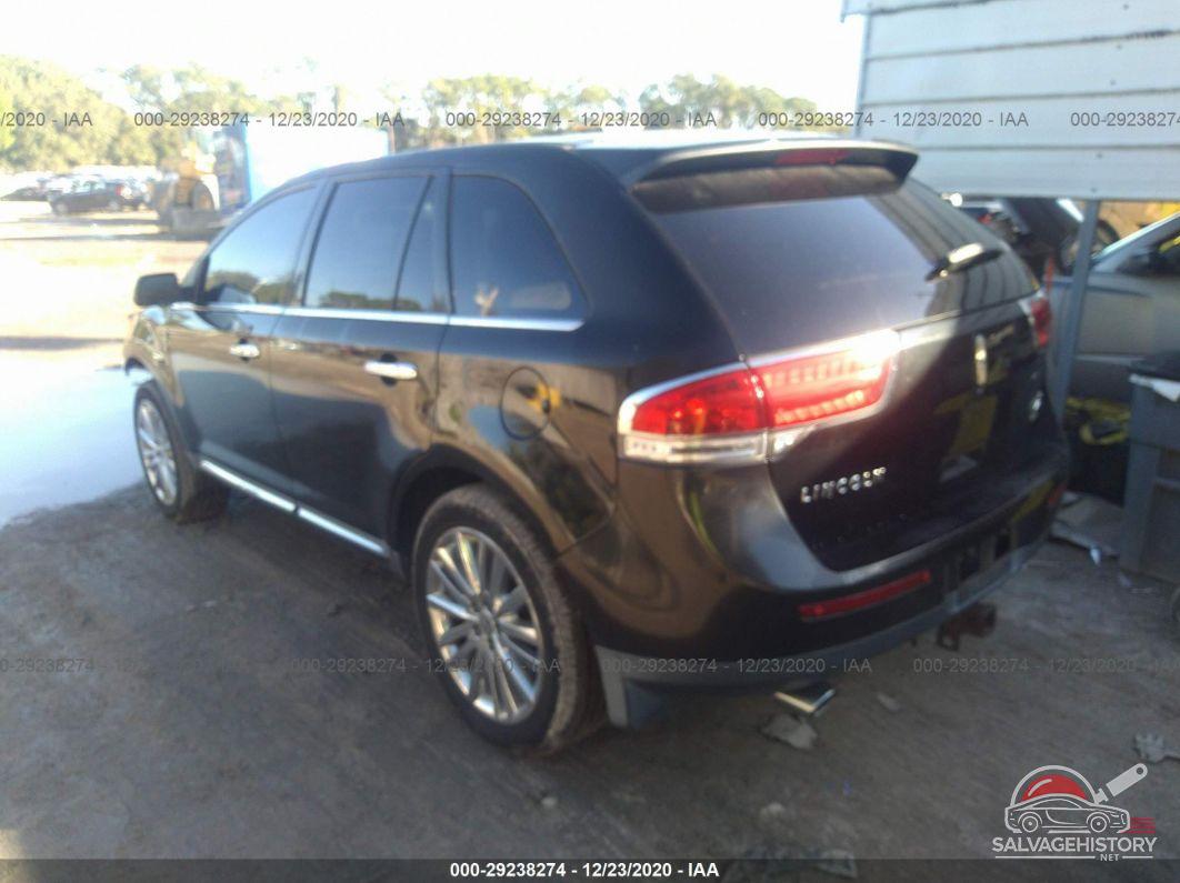 2LMDJ8JK4CBL18168 2012 LINCOLN MKX photo no. 3