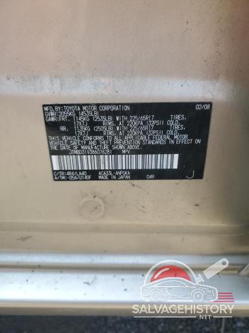 JTMBD31V386076281 2008 TOYOTA RAV4 photo no. 13