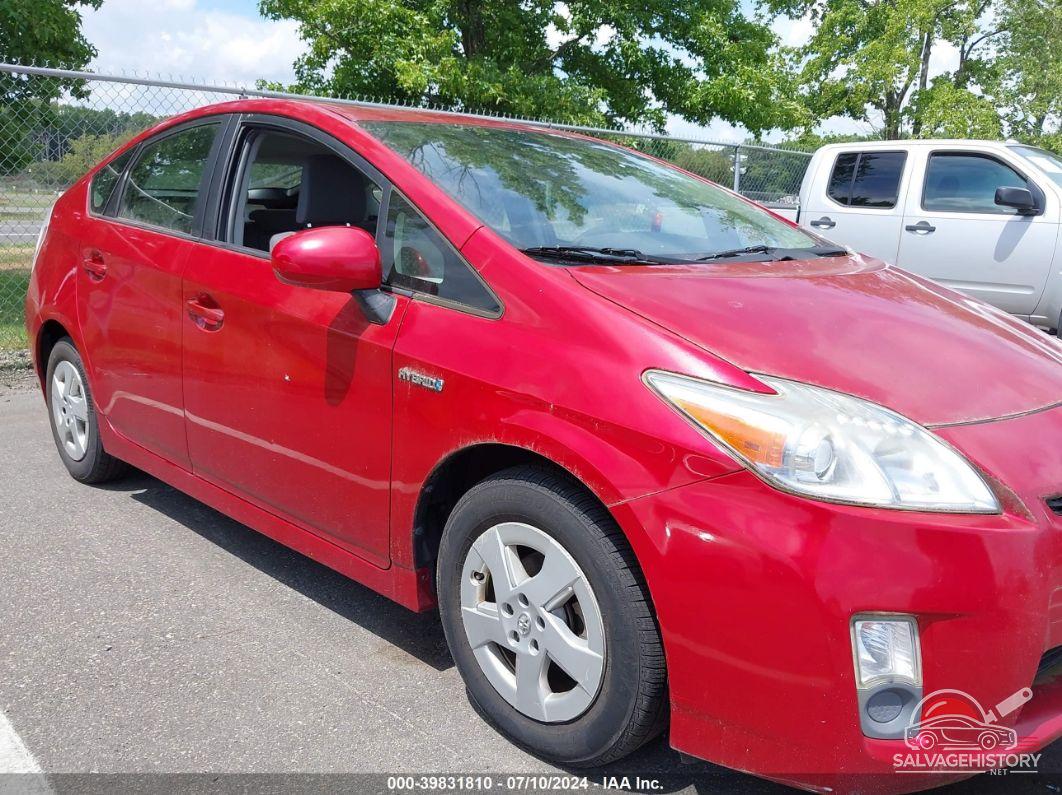JTDKN3DUXA0088369 2010 TOYOTA PRIUS photo no. 6