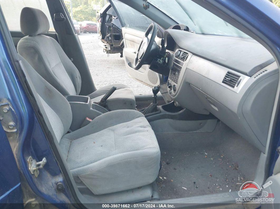 KL5JD56Z45K105654 2005 SUZUKI FORENZA photo no. 5