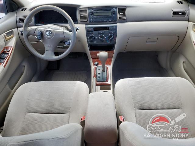 JTDBR32E550055981 2005 TOYOTA COROLLA photo no. 8