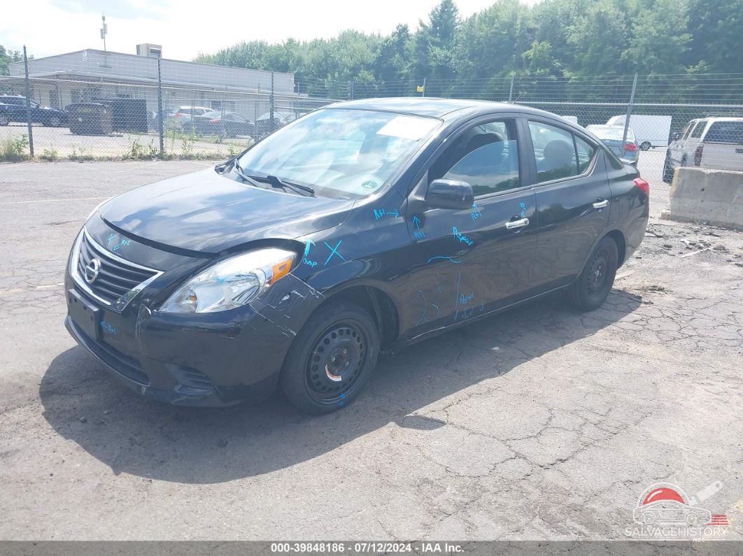 3N1CN7AP9DL891968 2013 NISSAN VERSA photo no. 2