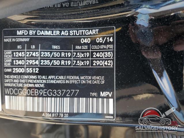 WDCGG0EB9EG337277 2014 MERCEDES-BENZ GLK-CLASS photo no. 13