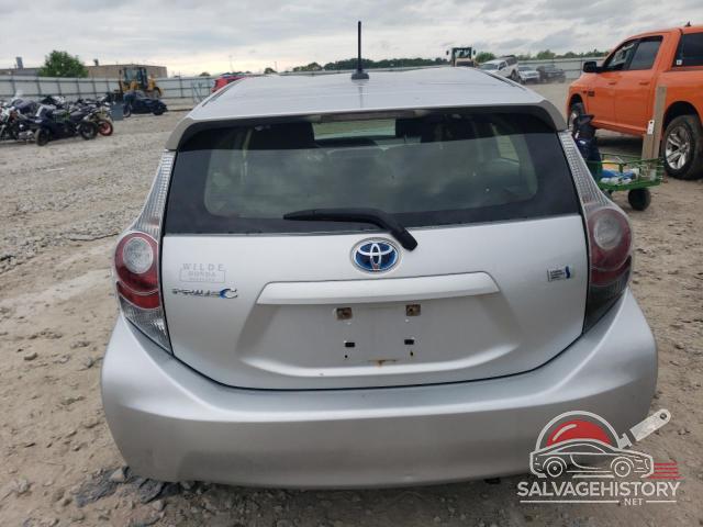 JTDKDTB34C1508637 2012 TOYOTA PRIUS photo no. 6