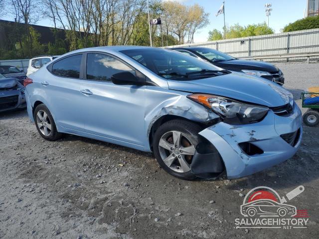 KMHDH4AEXCU359358 2012 HYUNDAI ELANTRA photo no. 4