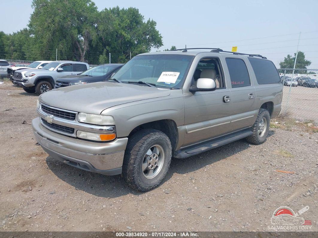 3GNFK16Z52G335745 2002 CHEVROLET SUBURBAN 1500 photo no. 2