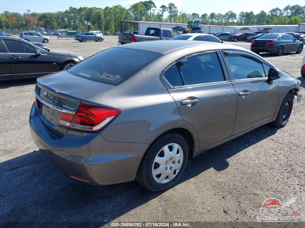 19XFB2F54DE047869 2013 HONDA CIVIC photo no. 4
