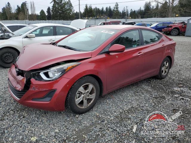5NPDH4AE0EH529244 2014 HYUNDAI ELANTRA photo no. 24